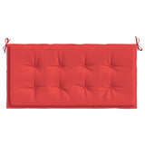 Garden Bench Cushion Red 47.2"x19.7"x1.2" Oxford Fabric