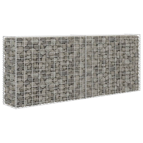 Gabion Basket Galvanized Steel 33.5"x11.8"x78.7"