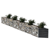 Gabion Basket Galvanized Steel 118.1"x11.8"x19.7"