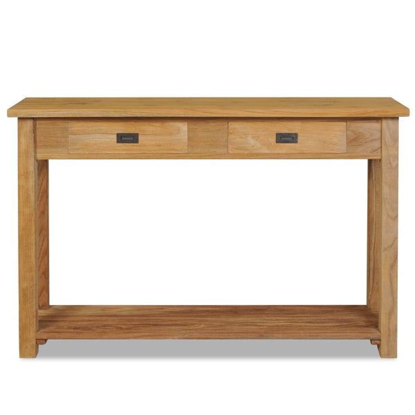 Console Table Solid Teak 47.2"x11.8"x31.5"