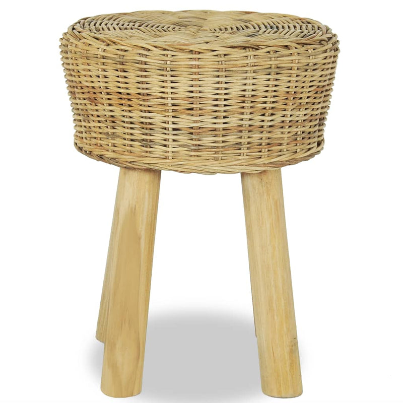 Bar Stool Natural Rattan