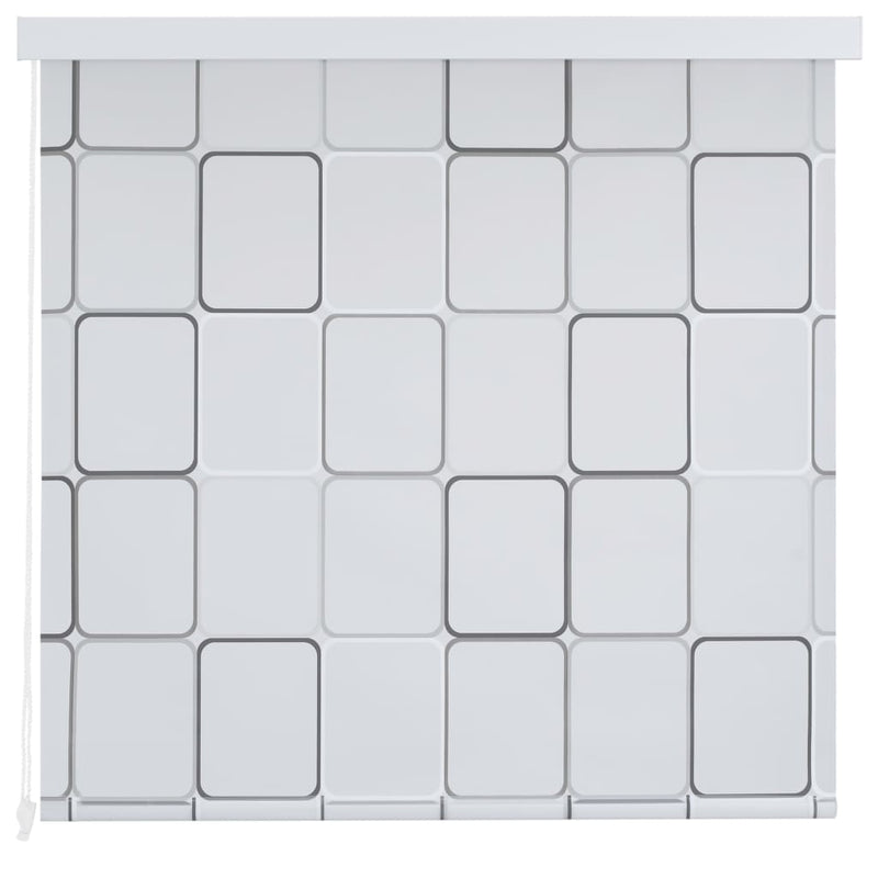 Shower Roller Blind 31.5"x94.5" Square