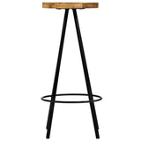 Bar Stools 2 pcs Solid Mango Wood