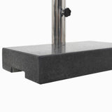 Parasol Base Granite 55.1 lb Rectangular Black