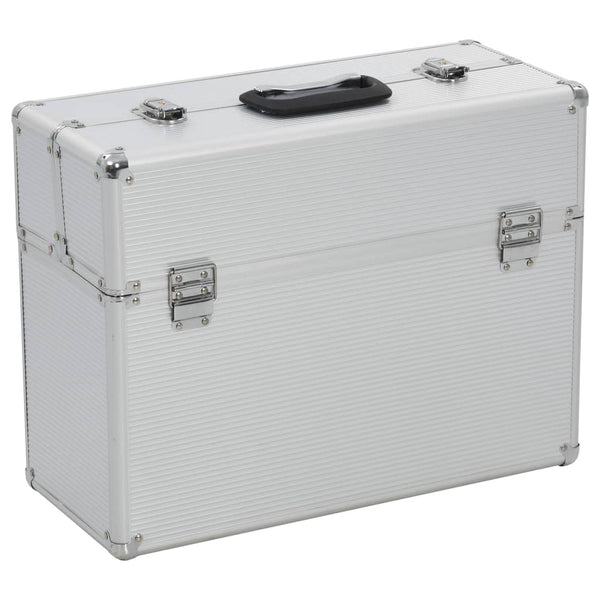 Tool Case 18.5"x14.2"x7.9" Silver Aluminum