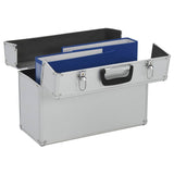 Tool Case 18.5"x14.2"x7.9" Silver Aluminum