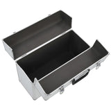 Tool Case 18.5"x14.2"x7.9" Silver Aluminum