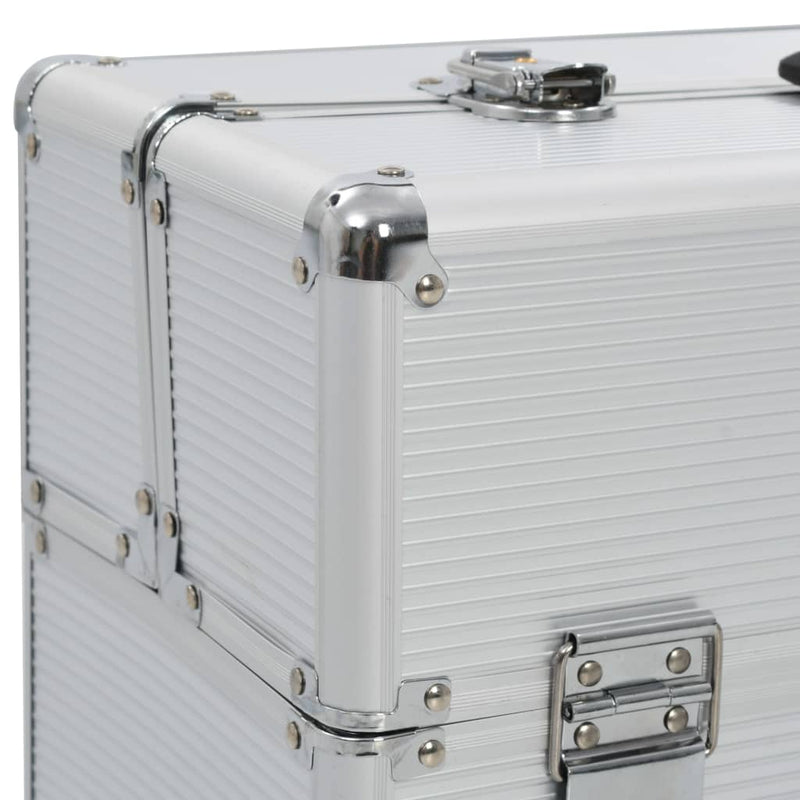 Tool Case 18.5"x14.2"x7.9" Silver Aluminum