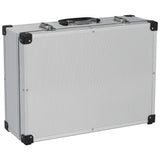 Tool Suitcase 18.1"x13"x6.3" Silver Aluminum