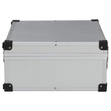 Tool Suitcase 18.1"x13"x6.3" Silver Aluminum