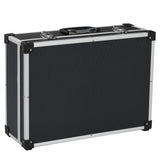 Tool Suitcase 18.1"x13"x6.3" Black Aluminum