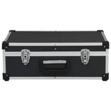 Tool Suitcase 18.1"x13"x6.3" Black Aluminum