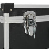 Tool Suitcase 18.1"x13"x6.3" Black Aluminum