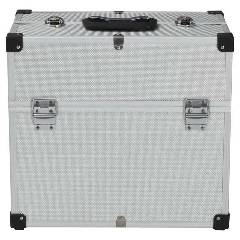 Tool Case 15"x8.9"x13.4" Silver Aluminum