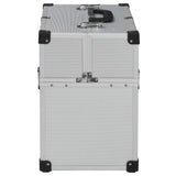 Tool Case 15"x8.9"x13.4" Silver Aluminum