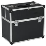 Tool Case 15"x8.9"x13.4" Black Aluminum