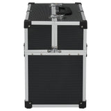 Tool Case 15"x8.9"x13.4" Black Aluminum