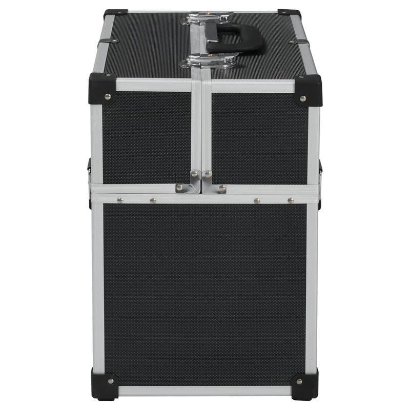 Tool Case 15"x8.9"x13.4" Black Aluminum