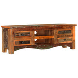 TV Stand 47.2"x11.8"x15.7" Solid Wood Reclaimed