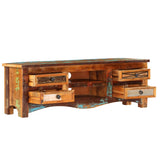 TV Stand 47.2"x11.8"x15.7" Solid Wood Reclaimed