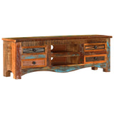 TV Stand 47.2"x11.8"x15.7" Solid Wood Reclaimed