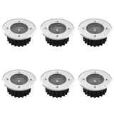 Solar 6 Pcs Round Ground Spot