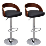 Bar Stools 2 pcs Bent Wood