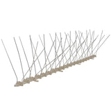 4-row Plastic Bird & Pigeon Spikes Set of 6 10 Feet