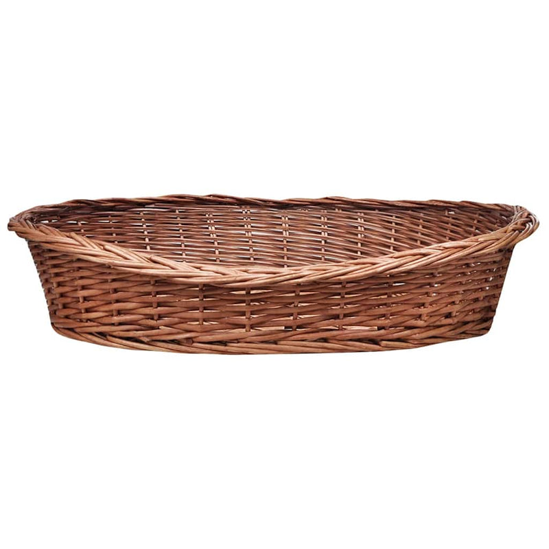 Willow Dog Basket/Pet Bed Natural 35.4"