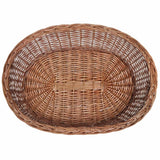 Willow Dog Basket/Pet Bed Natural 35.4"