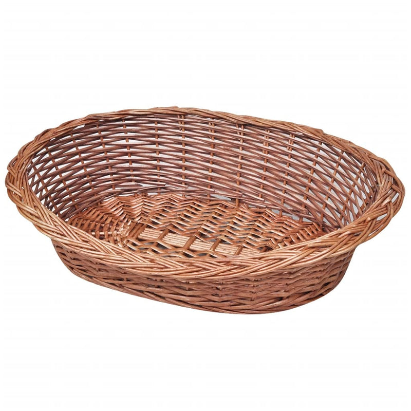 Willow Dog Basket/Pet Bed Natural 27.6"