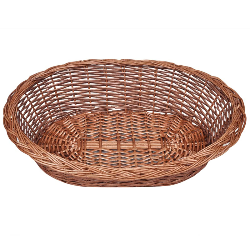 Willow Dog Basket/Pet Bed Natural 27.6"