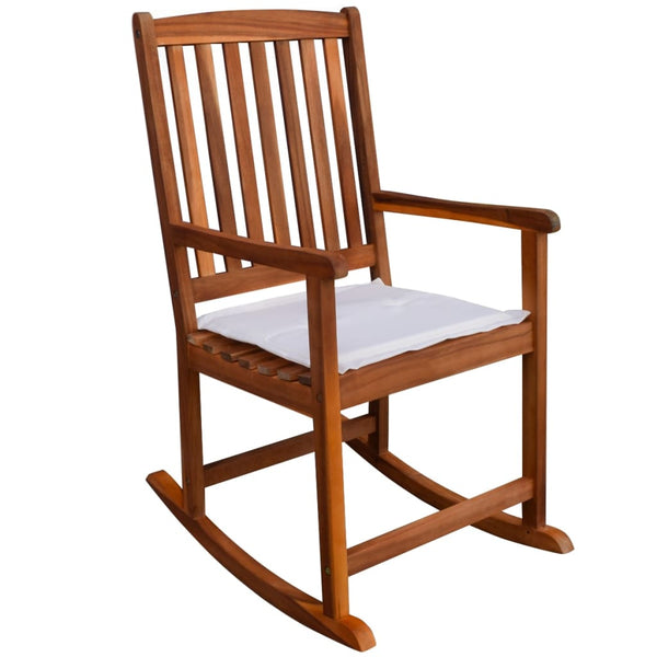 Outdoor Rocking Chair Acacia Wood