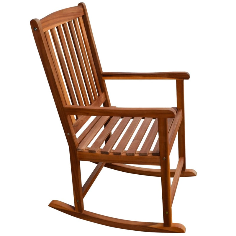 Outdoor Rocking Chair Acacia Wood