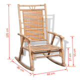 Rocking Chair Bamboo