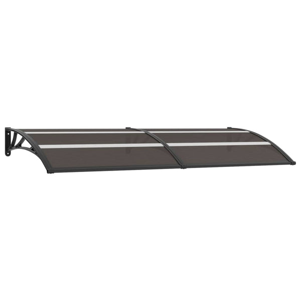 Door Canopy Black 94.5"x29.5" PC