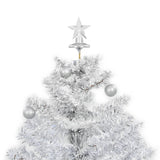 Snowing Christmas Tree with Umbrella Base White 2 ft