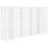 H-Shaped Gabion Planter Steel Wire 102.4"x15.7"x59.1"