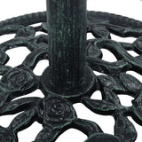 Umbrella Base Green 19.8 lbs 15.7" Cast Iron