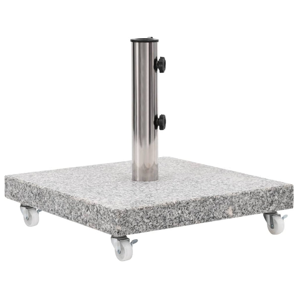 Parasol Base Granite 66.1 lb Square Gray