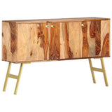 Sideboard 46.5"x11.8"x29.5" Solid Sheesham Wood