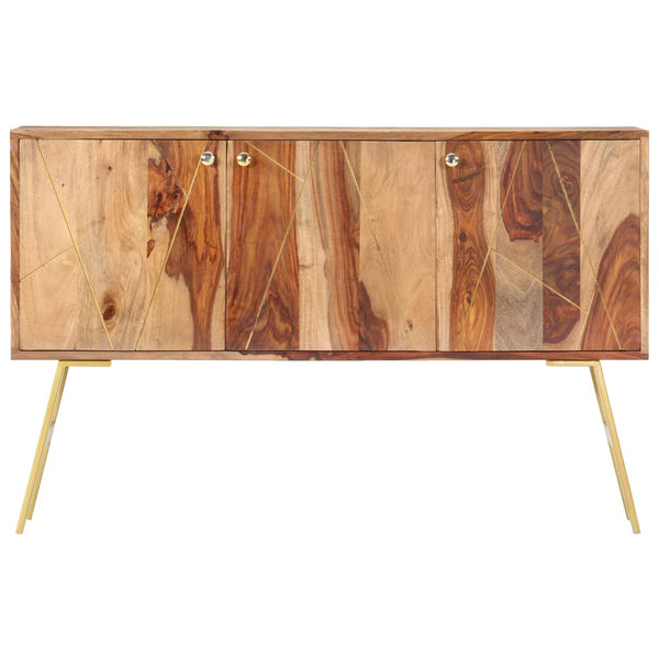 Sideboard 46.5"x11.8"x29.5" Solid Sheesham Wood