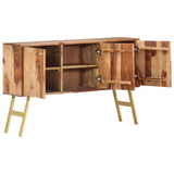 Sideboard 46.5"x11.8"x29.5" Solid Sheesham Wood