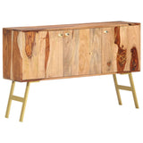 Sideboard 46.5"x11.8"x29.5" Solid Sheesham Wood