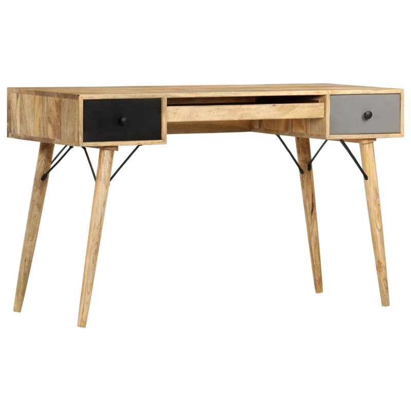 Desk with Drawers 51.2"x19.7"x31.5" Solid Mango Wood