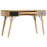 Desk with Drawers 51.2"x19.7"x31.5" Solid Mango Wood