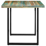 Dining Table 63"x31.5"x29.5" Solid Reclaimed Wood