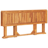 Folding Butterfly Patio Table 59.1"x35.4"x29.5" Solid Teak Wood