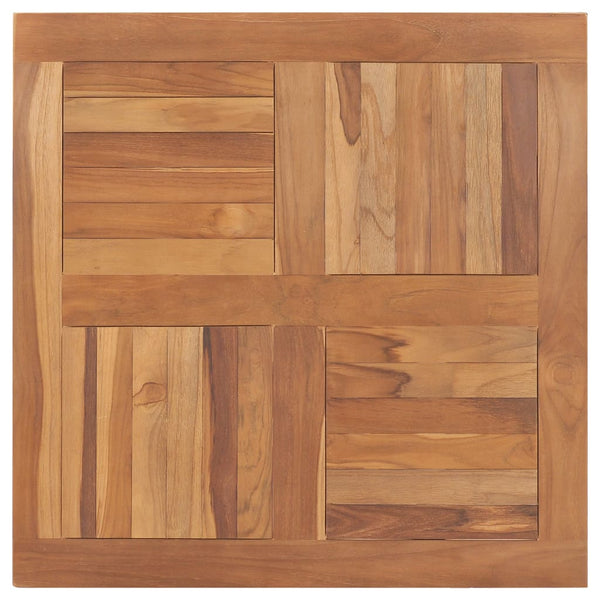 Table Top Solid Teak Wood Square 31.5"x31.5"x1"