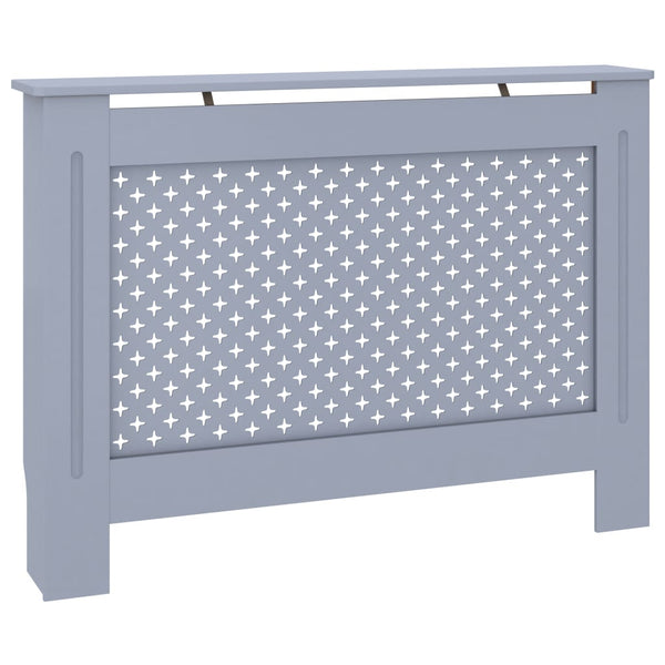 Radiator Cover Anthracite 44.1"x7.5"x32.1" MDF